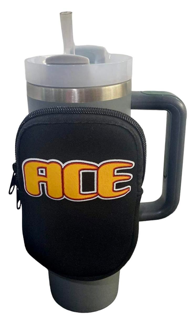 Neoprene Cup Pouches, Velcro Cup Zippered Pouch