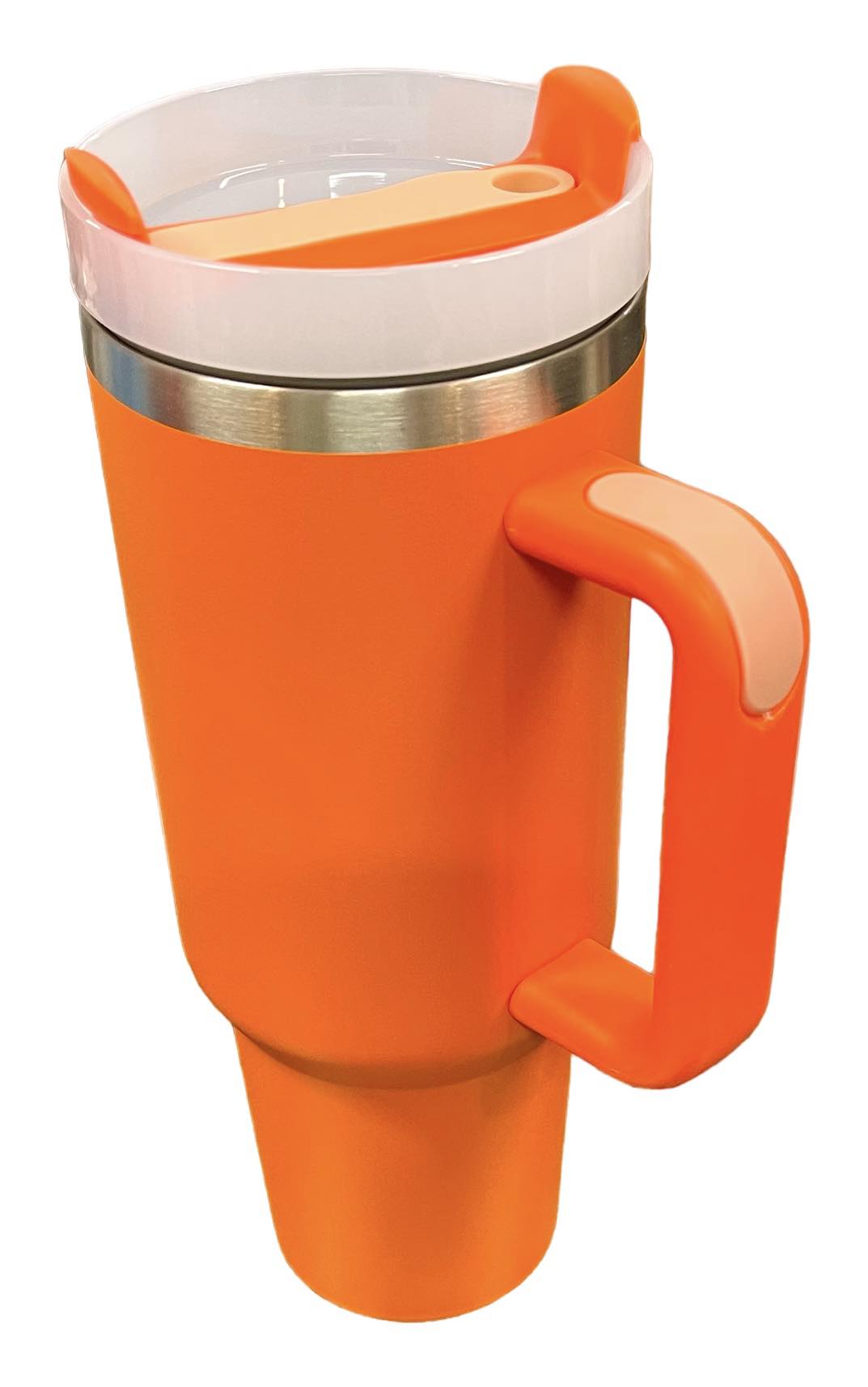 40oz Stainless Steel Stanley Dupe Tumbler with Handle