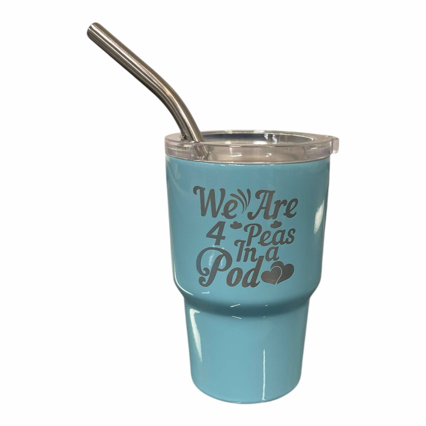 2oz Stainless Steel Mini Tumbler Shot Glass