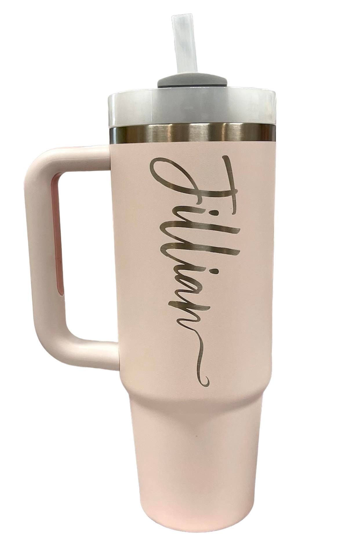 New Generation 2 - 30oz Stainless Steel Generation Cup with Handle, Personalized Large Insulated Tumbler