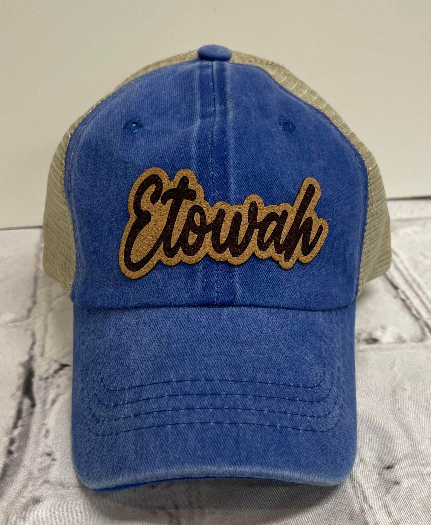 Laser Cut Name Heat Press Patches for Hats
