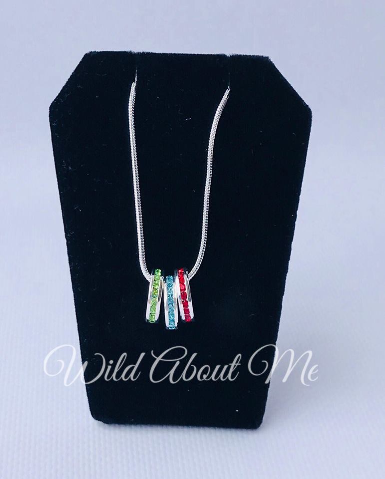 Birthstone Eternity Pendant for Necklaces