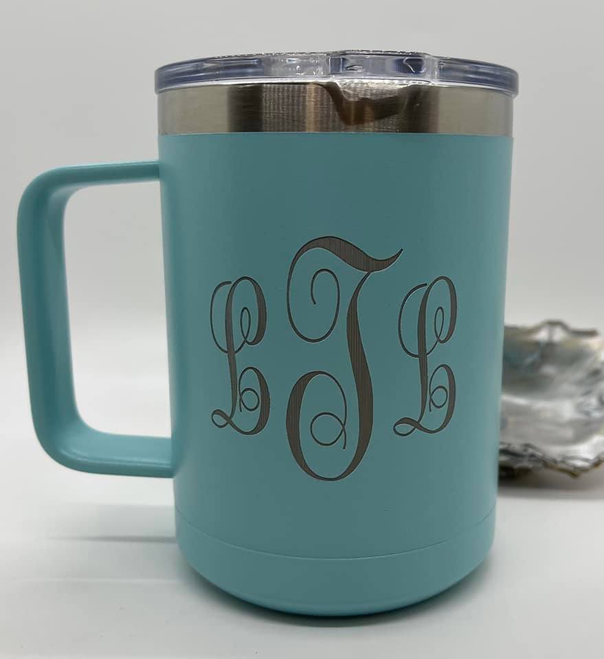 Polar Camel 15 oz. Vacuum Insulated Coffee Mug with Slider Lid
