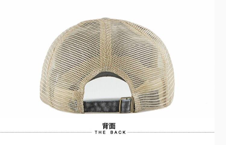 PIGMENT DYED VINTAGE TRUCKER HATS, BUCKLE BACK