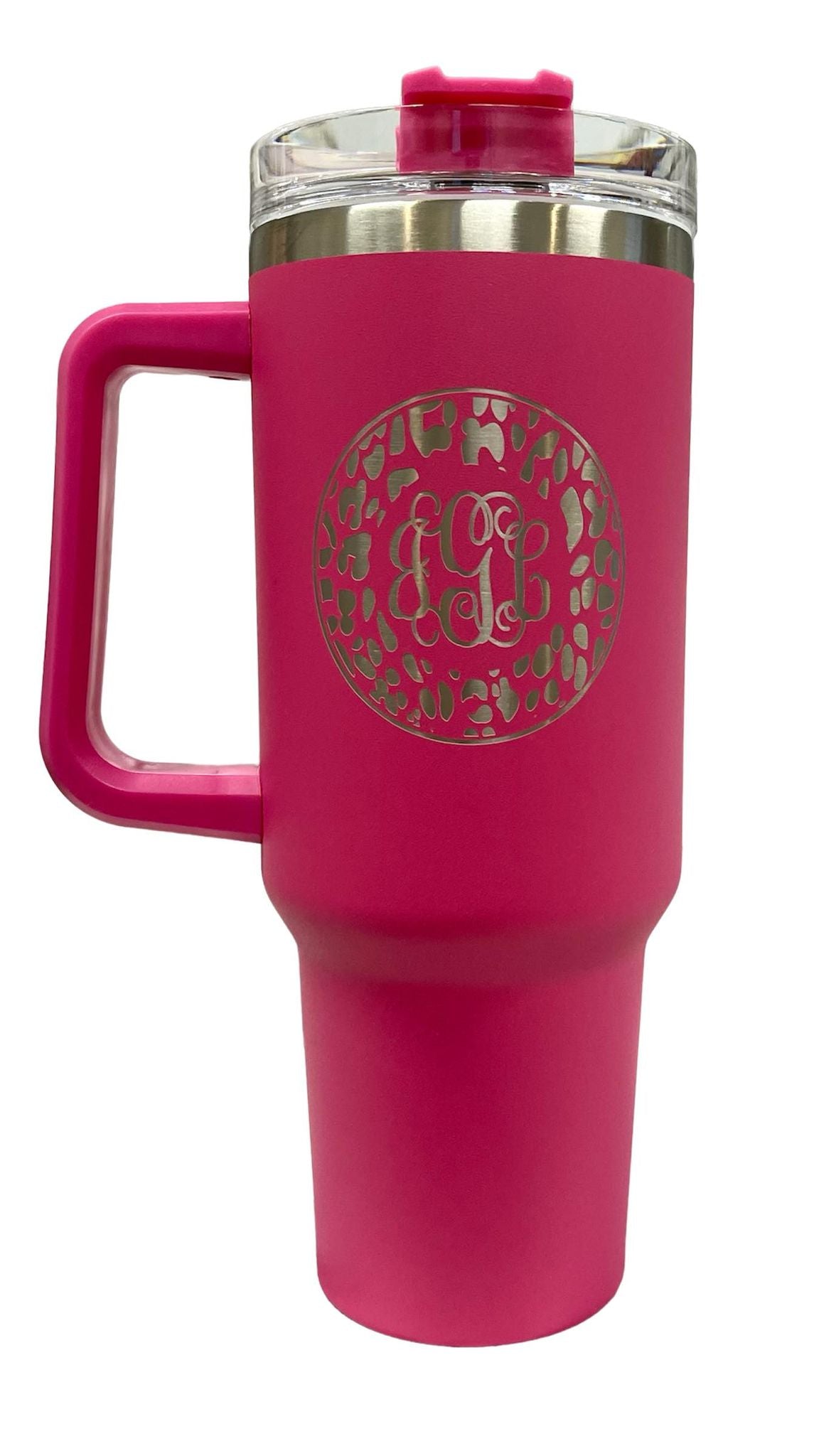 40oz Stainless Steel Generation 1 Tumbler with Handle, Personalized Large Insulated Tumbler