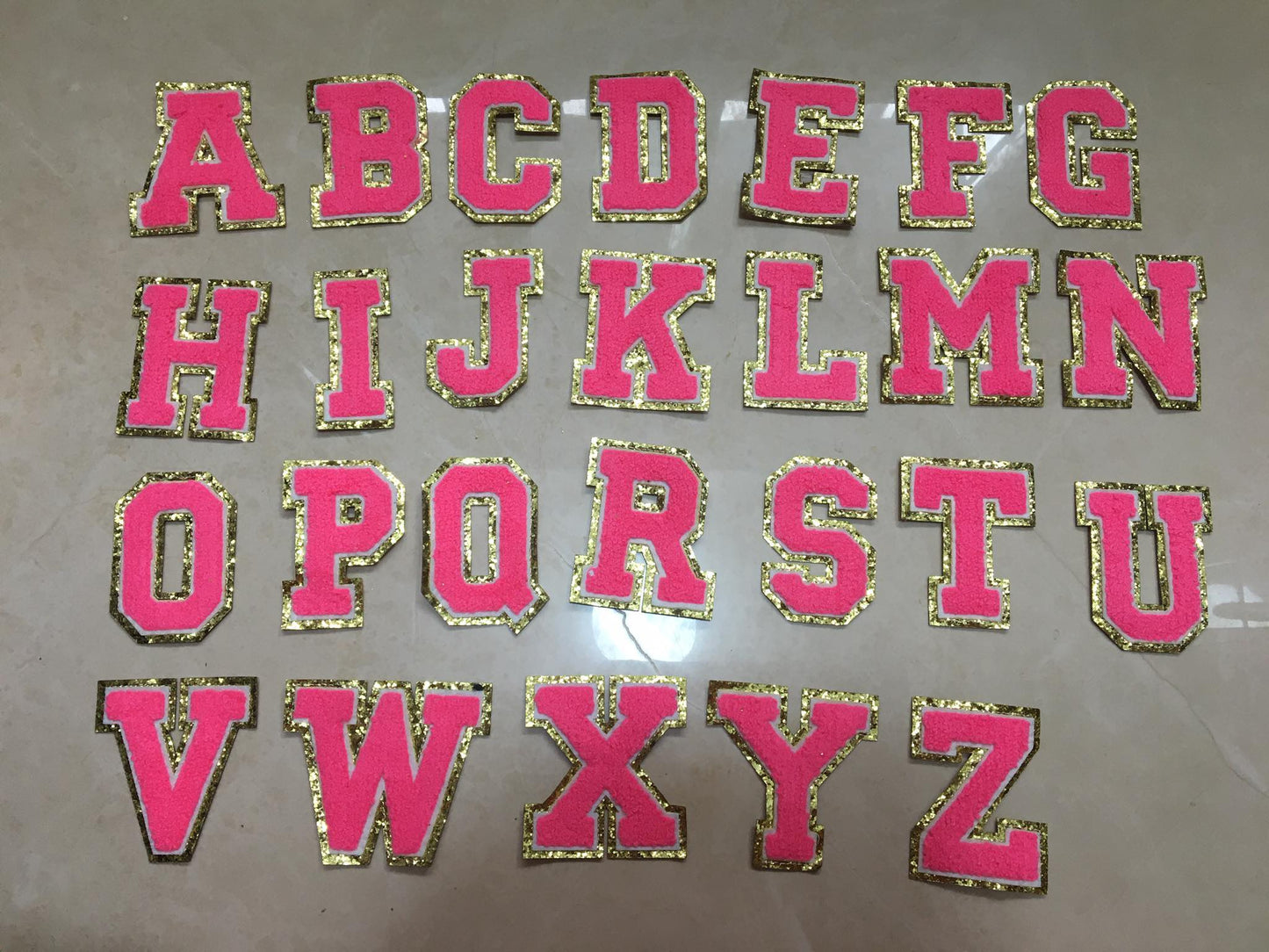 Chenille Letters 3.2 Inch Word Packs