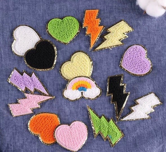 Chenille DIY Heat Press Patches