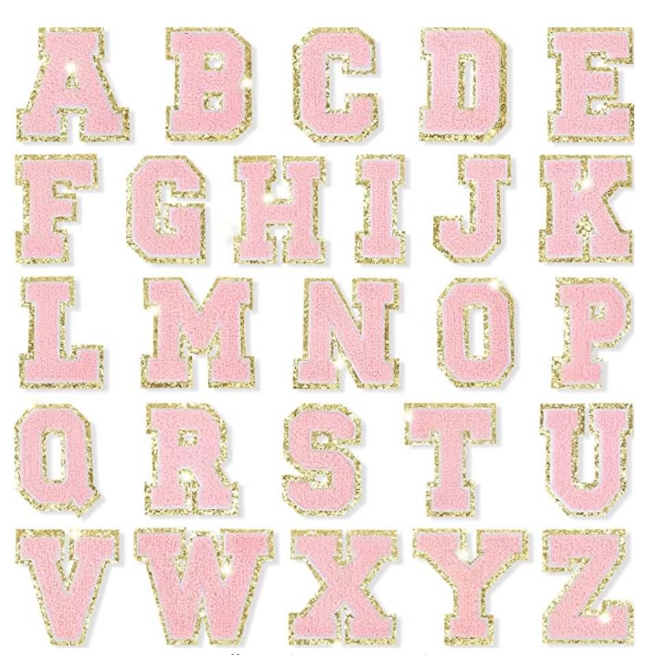 Chenille Letters 3.2 Inch Word Packs