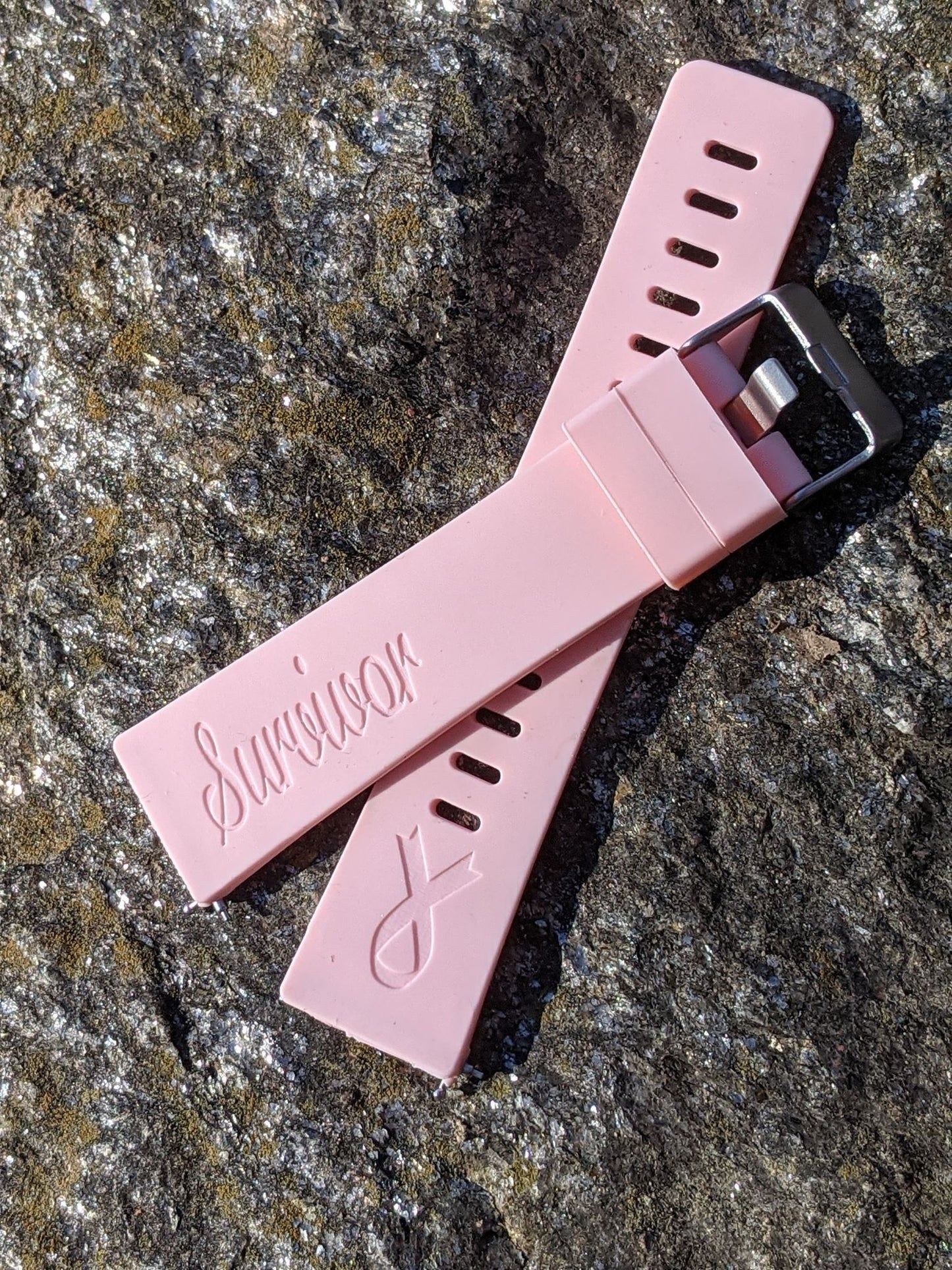 Personalized Silicone Fitbit Versa 3 and Sense Infinity Bands, Monogram Fitbit, Versa 3 Watch Band- Laser Engraved