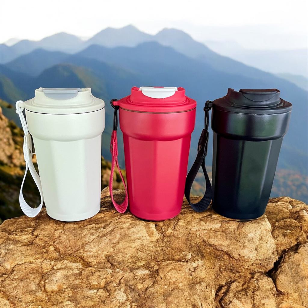 Personalized Laser Engraved  Stainless Steel 15oz Travel Coffee Tumbler