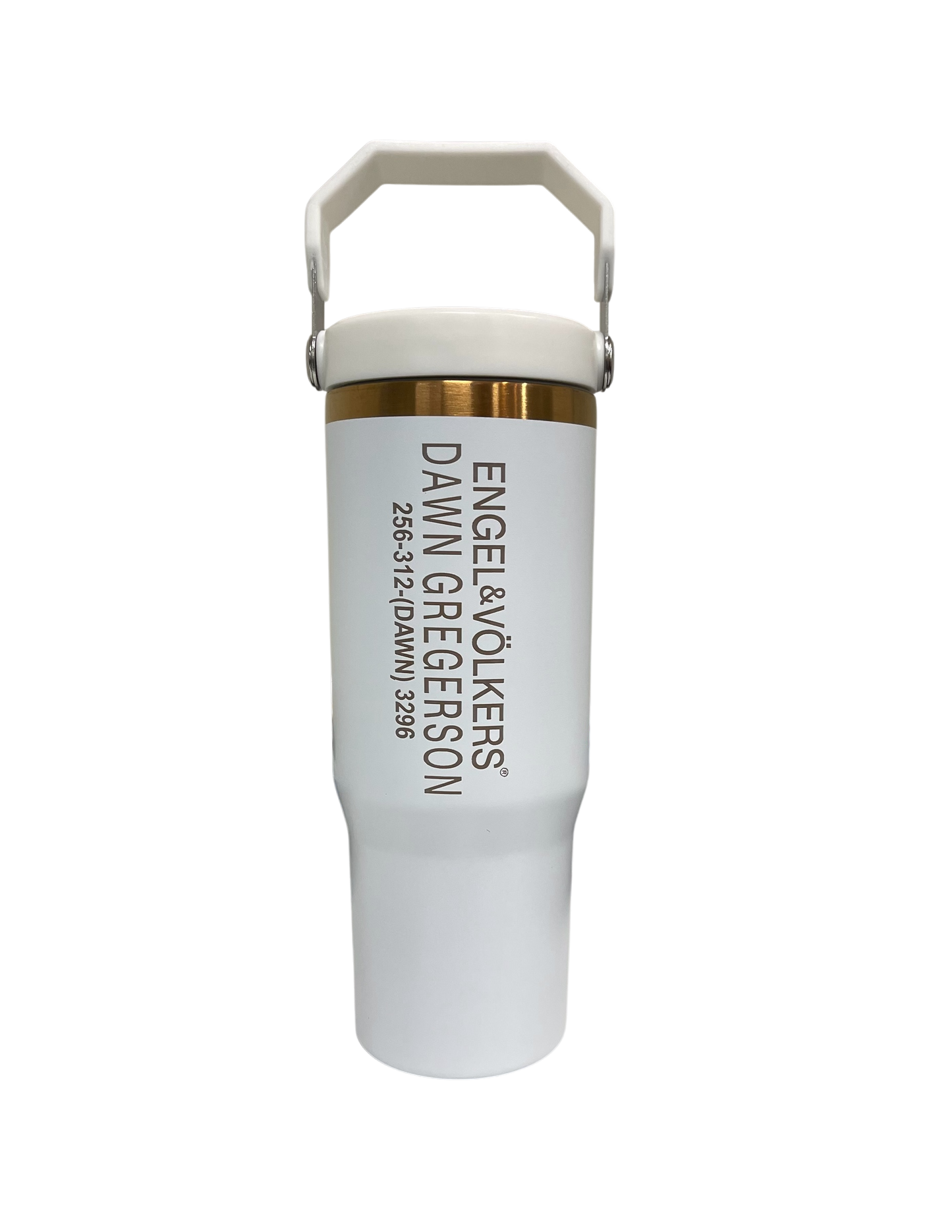 Personalized 30oz Insulated Tumbler, with Flip Straw  Laser Engraved Water Bottle Tumbler
