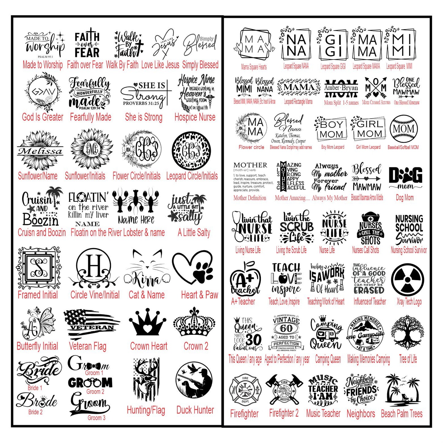 Laser Engraved Leatherette Money Clips