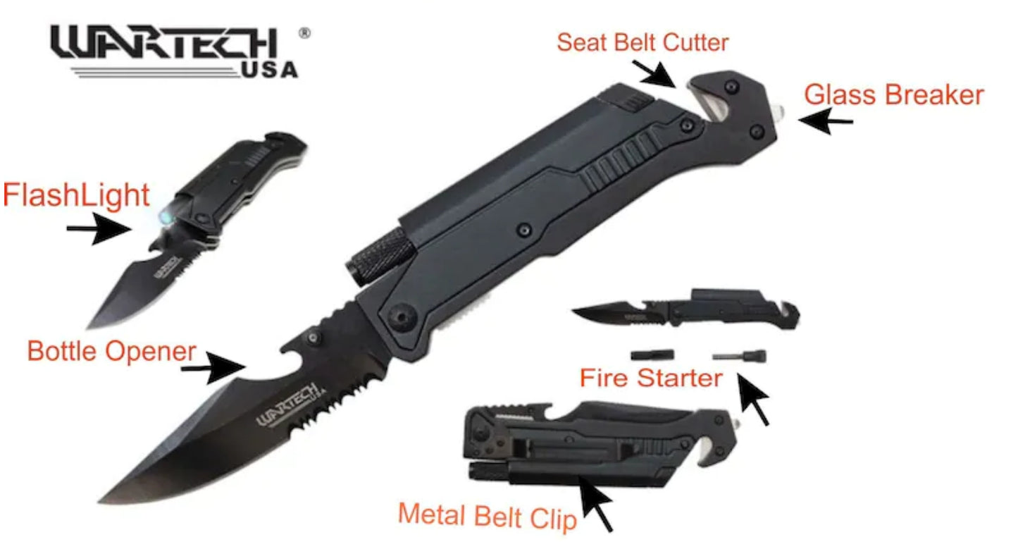 New black Multi Tool Knives