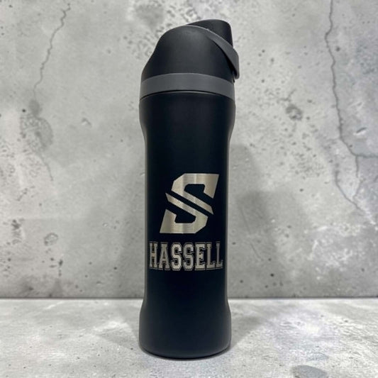 Personalized Tumbler 24 oz Laser Engraved Sip Water Bottle, Custom Sports Water Bottles