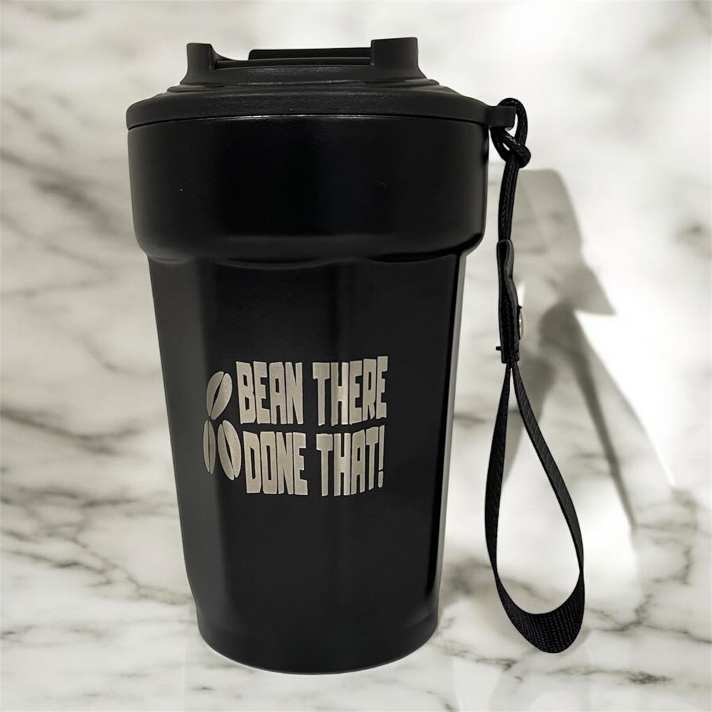 Personalized Laser Engraved  Stainless Steel 15oz Travel Coffee Tumbler