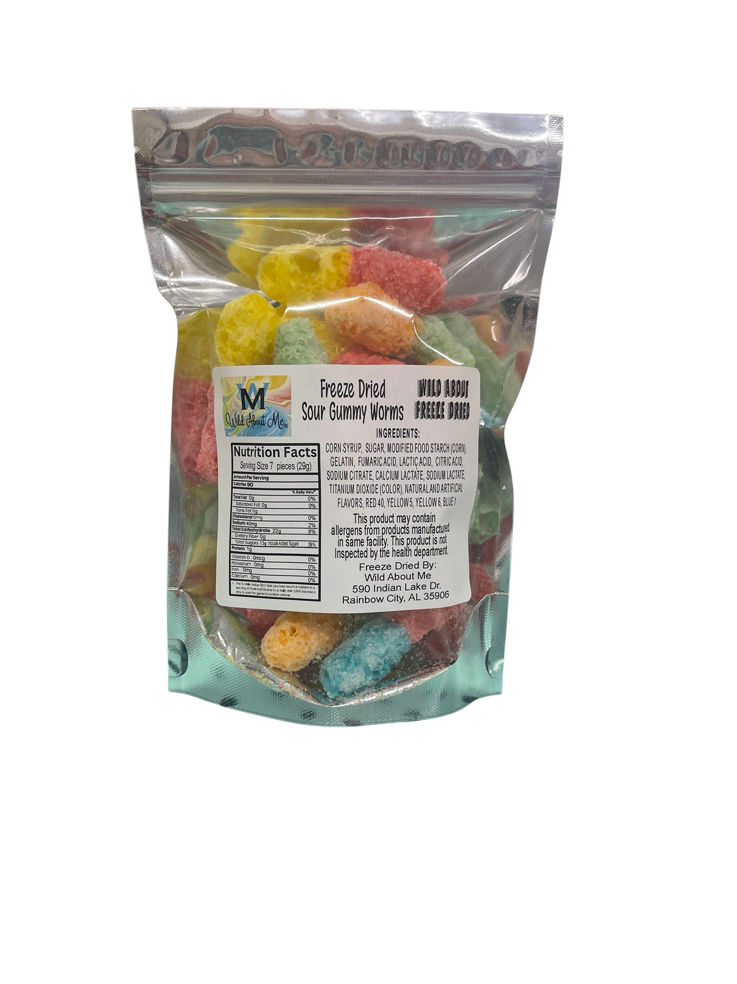 Small 2oz Bag Freeze Dried Rainbow Crunchies