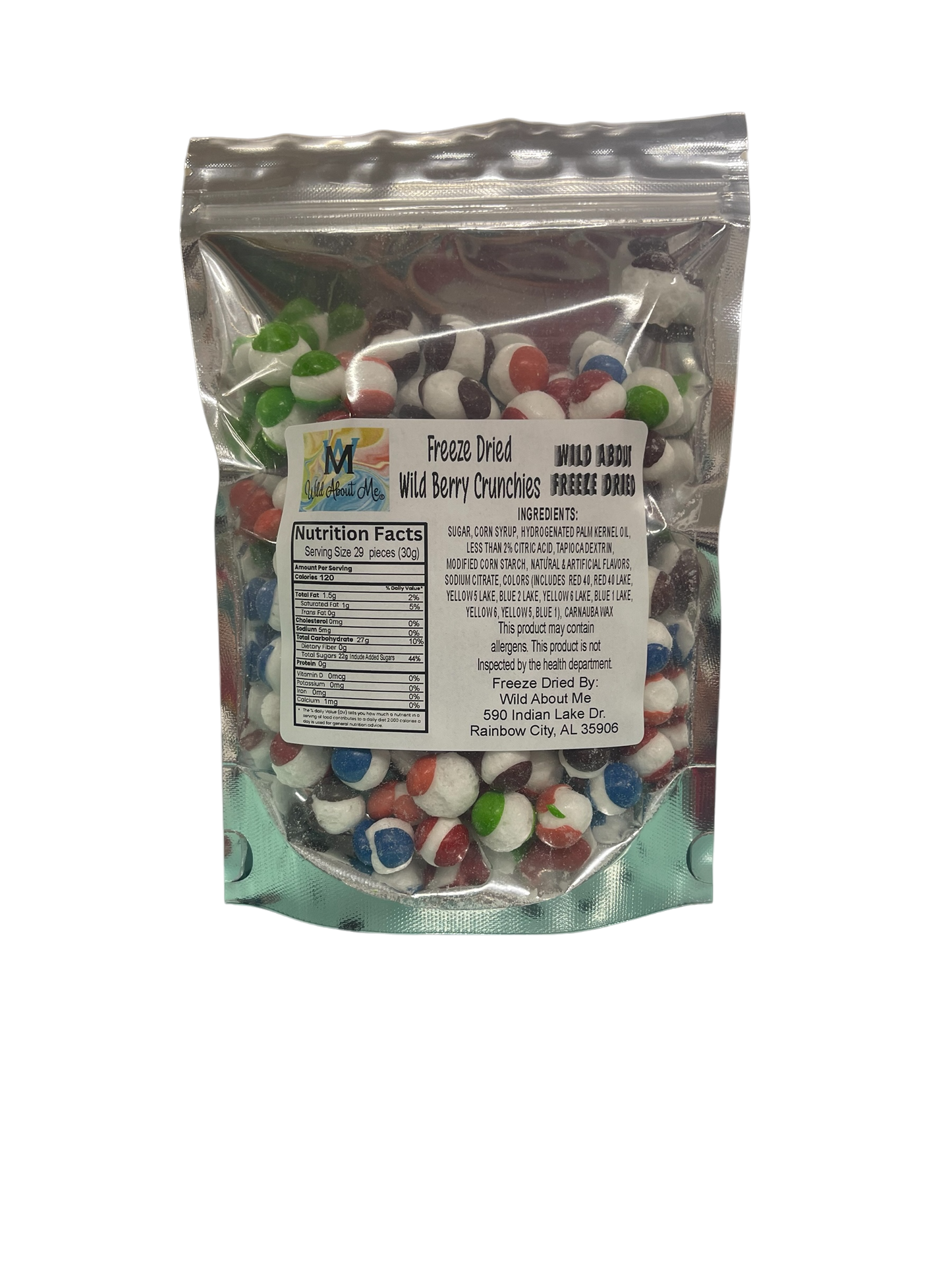 Small 2oz Bag Freeze Dried Rainbow Crunchies