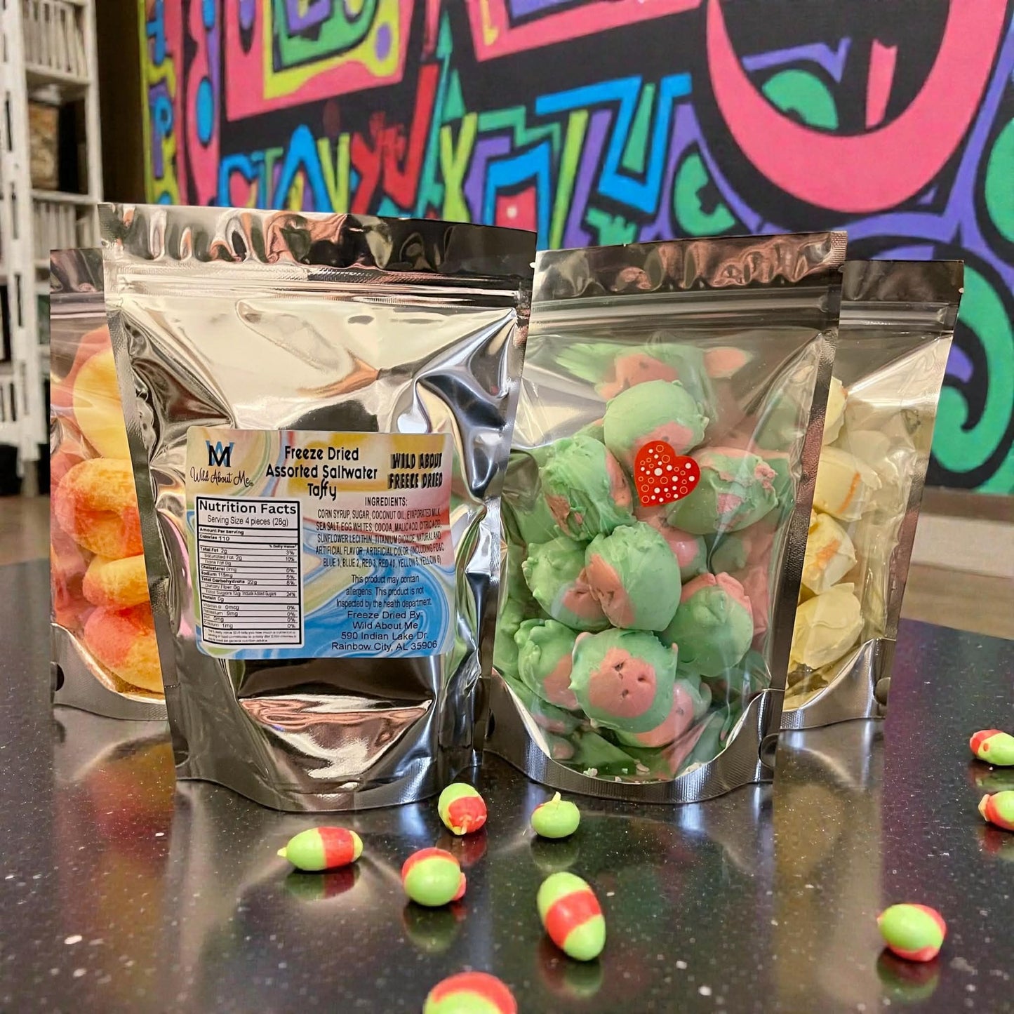 Small 2oz Bag Freeze Dried Rainbow Crunchies