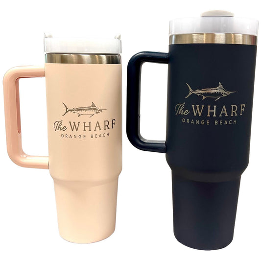 40oz Stainless Steel Stanley Dupe Tumbler with Handle