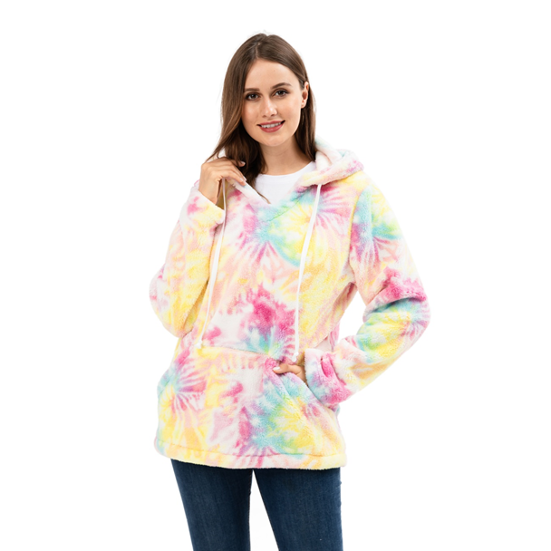 Tie Dyed Pullover Hooded or 1/4 zip