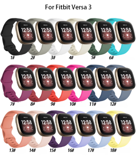 Personalized Silicone Fitbit Versa 3 and Sense Infinity Bands, Monogram Fitbit, Versa 3 Watch Band- Laser Engraved