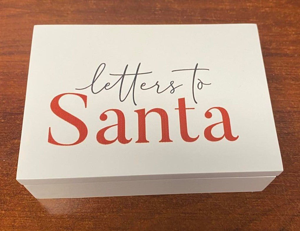 Letters To Santa Wooden Boxes
