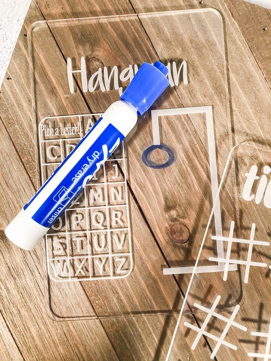 Game Boards - Dry Erase 3 Pack