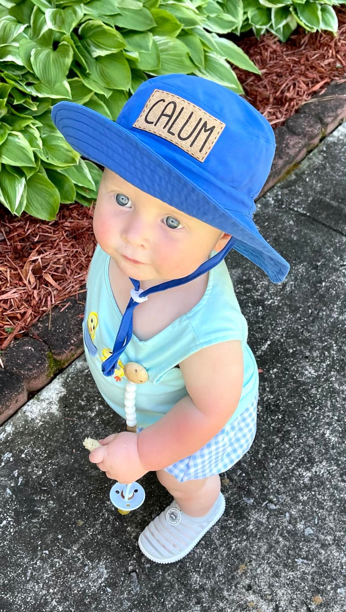 Baby, Toddler, Kids Size Adjustable Bucket Hats, Boys and Girls Personalized Sun Hats