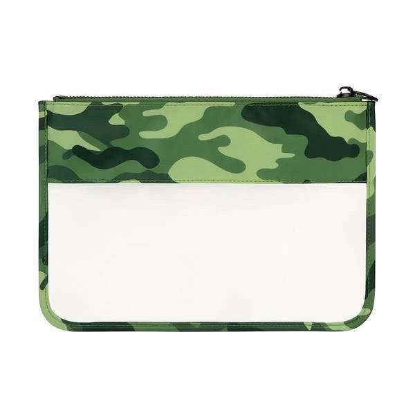 Clear Cosmetic bags #2 Tie Dye, Camo, Solid Colors