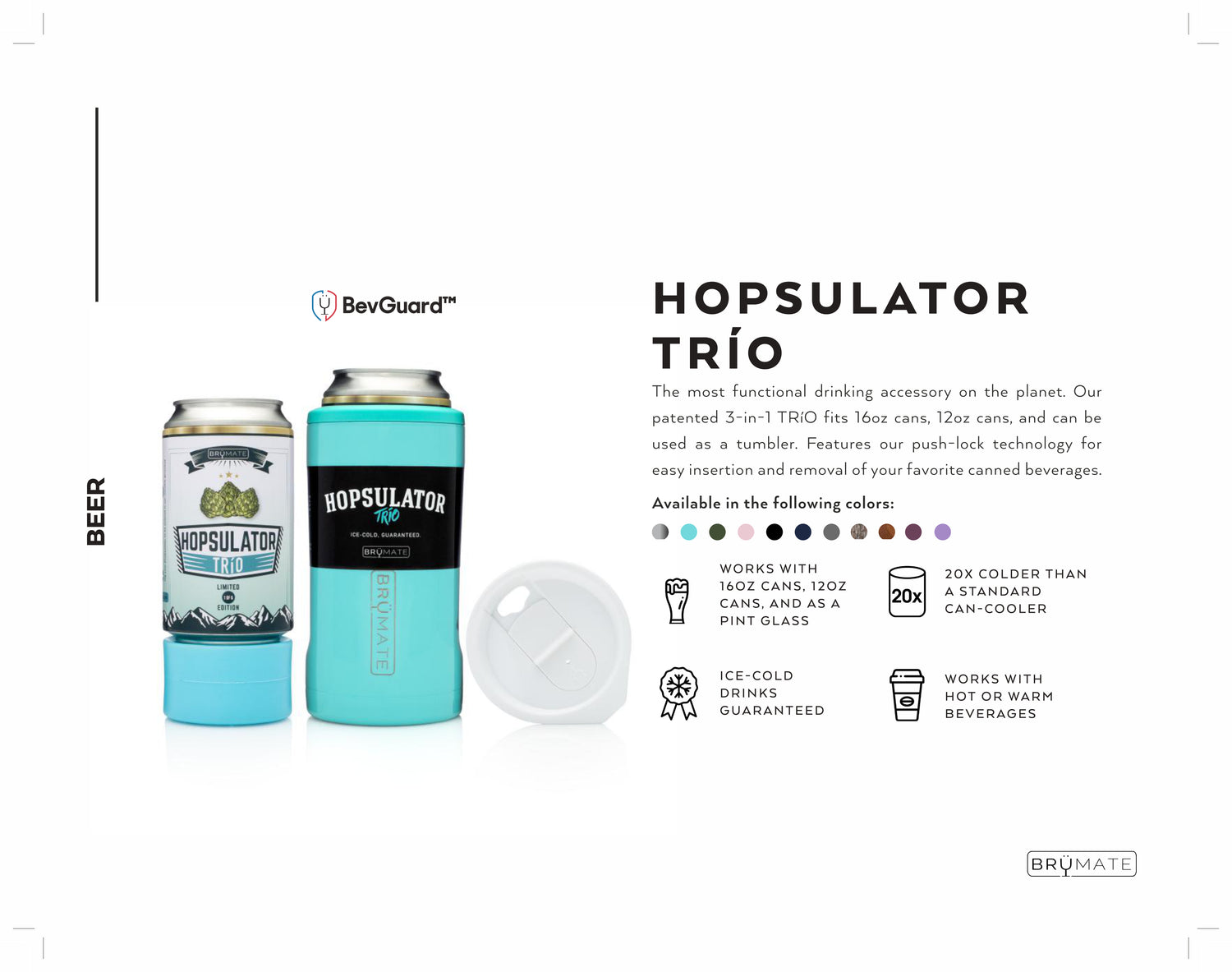 Hopsulator Trio 3-in-1 Beer Cooler