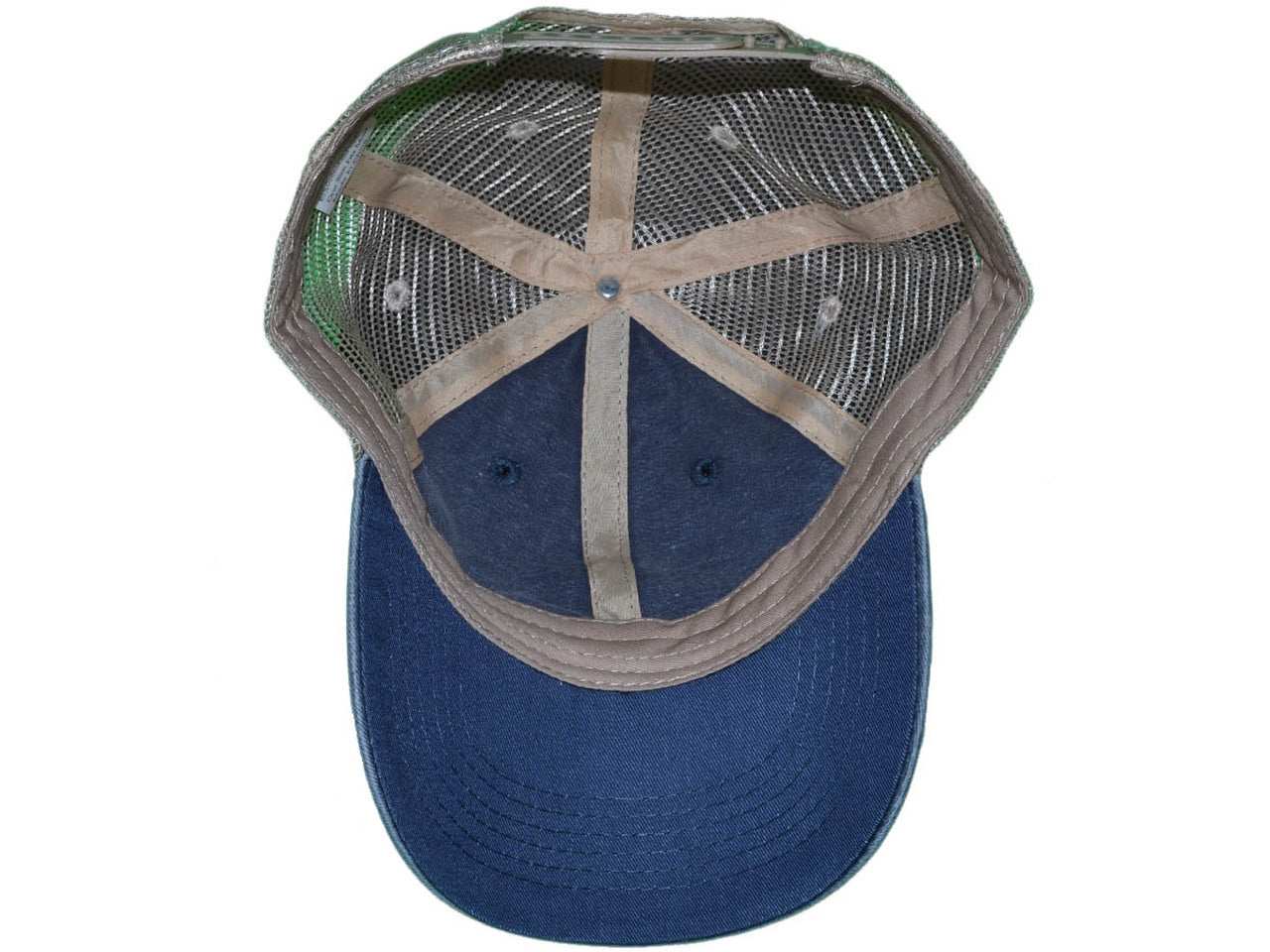 PIGMENT DYED  VINTAGE TRUCKER HATS, BUCKLE BACK