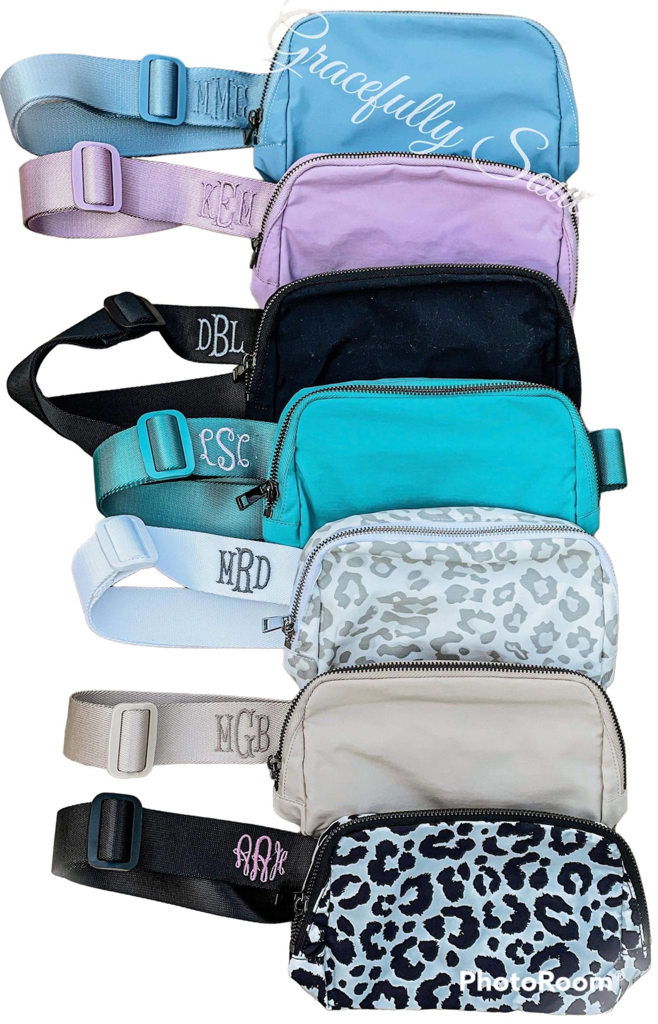 Crossbody Every Where Belt Bag with Adjustable Strap.  Fanny Pack